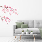 Watercolor Cherry Blossoms Wall Stickers