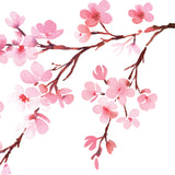 Watercolor Cherry Blossoms Wall Stickers