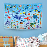 Sea Animals Tapestry