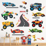 Racing Car Wall Stickers