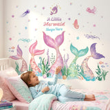 Mermaid Tail Wall Stickers (SG2-2505)