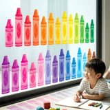 Colour Crayon Window Clings (CDS9-9007)