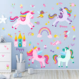 Unicorns and Fairies Wall Stickers