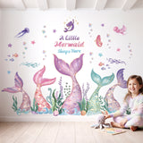 Mermaid Tail Wall Stickers (SG2-2505)