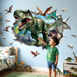 3D Dinosaur Wall Stickers