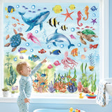 Sea animals Window Clings Stickers