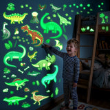 Glow in The Dark Dinosaur Wall stickers