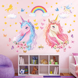Beautiful Unicorns Wall Stickers