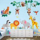 Jungle Animals Wall Stickers