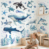Ocean Animals Wall Stickers (SG2-2518)