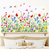 Garden Flowers Wall Stickers