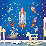 Rockets and Astronauts Wall Stickers