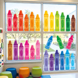 Colour Crayon Window Clings (CDS9-9007)