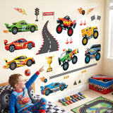 Racing Car Wall Stickers