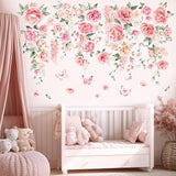 Rose vine Wall Stickers