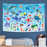 Sea Animals Tapestry