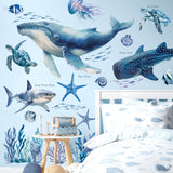 Ocean Animals Wall Stickers (SG2-2518)