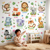 Baby Animals and Quote Wall Stickers