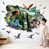 3D Dinosaur Wall Stickers