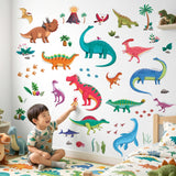 Colourful Dinosaur Wall Stickers (DS9-2115)