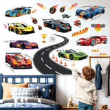 Racing Cars Wall Stickers