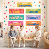 DECOWALL Positive Affirmation Wall Stickers for Kids (SG2-2603)