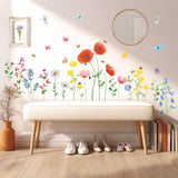 Wild Flowers Wall Stickers