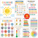 12 Calming Corner Poster Stickers (PS12-02)