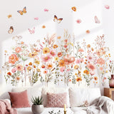Boho Small Flowers Wall Stickers (SG2-2506)