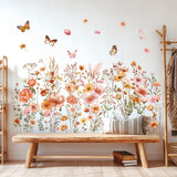 Boho Small Flowers Wall Stickers