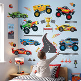 Racing Car Wall Stickers