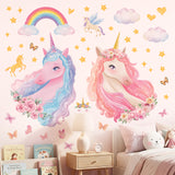 Beautiful Unicorns Wall Stickers