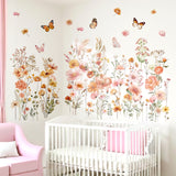 Boho Small Flowers Wall Stickers (SG2-2506)