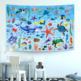 Sea Animals Tapestry