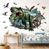 3D Dinosaur Wall Stickers