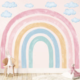 Watercolor Rainbow Wall Stickers