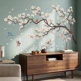 White Cherry Blossom Wall Stickers (SG2-2509)
