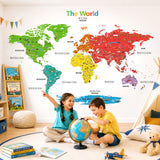 Landmark World Map Wall Stickers