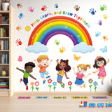 Kids Reading Play Corner Stickers