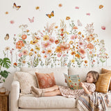 Boho Small Flowers Wall Stickers (SG2-2506)