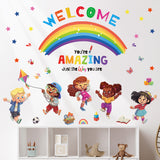 Kids play corner and Quotes Wall Stickers