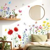 Wild Flowers Wall Stickers
