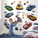 DECOWALL Racing Car Wall Stickers(SG2-2609)