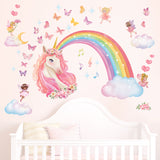 Unicorn Rainbow Wall Stickers