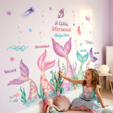Mermaid Tail Wall Stickers (SG2-2505)