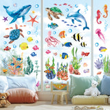 Sea animals Window Clings Stickers