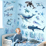 Ocean Animals Wall Stickers (SG2-2518)