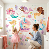 Mermaid Wall Stickers (SG2-2511)