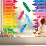 Colour Crayon Window Clings (CDS9-9007)