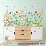 Garden Flowers Wall Stickers